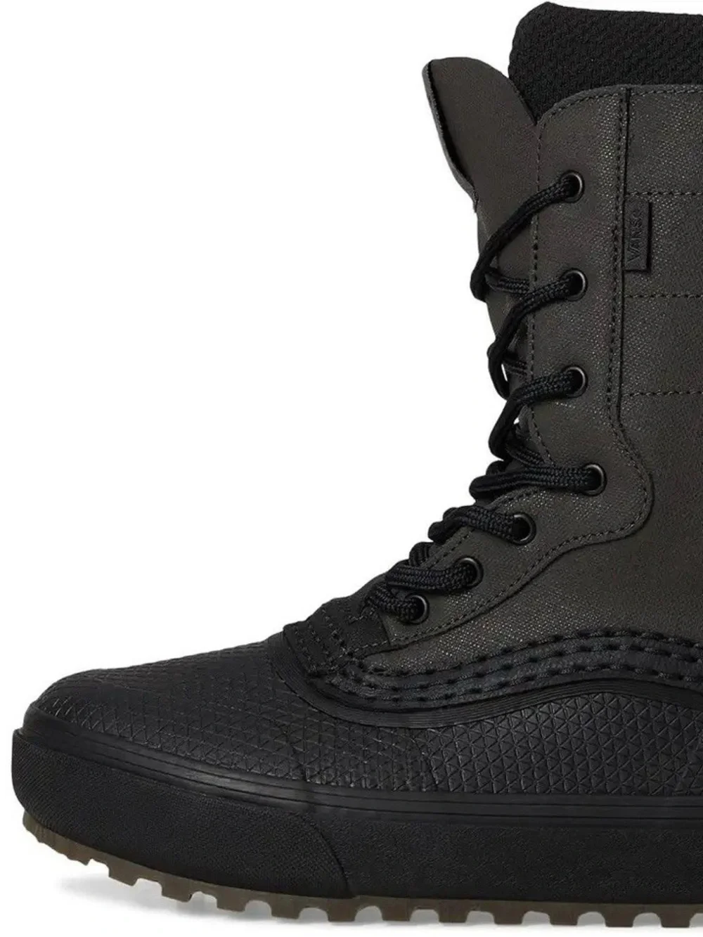 Vans Mte Standard Zip Waterproof Boot Women Size 8 Men Size 6.5 Faded Black NEW!